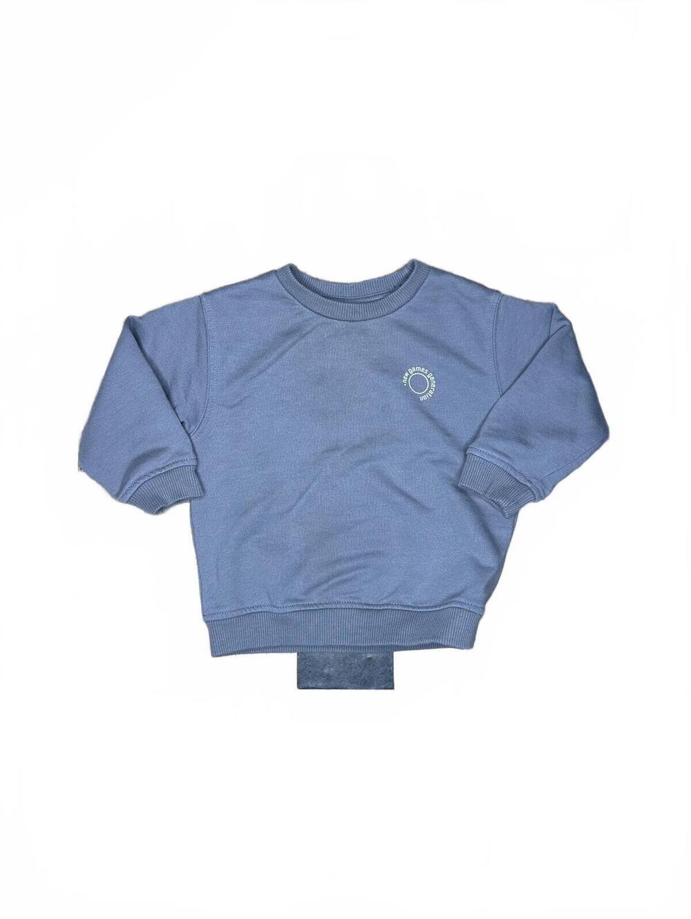 Zara Blue Baby Sweatshirt 9-12 Months